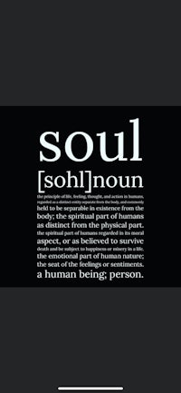 a black and white poster with the words soul sohiun