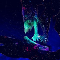 an image of a man and woman in space